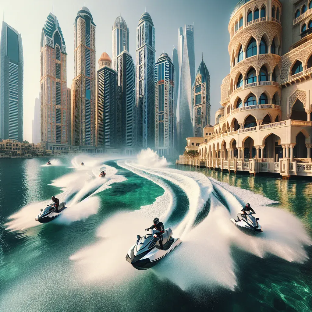 Luxury Jetski Rental in Dubai: Thrill on the Water