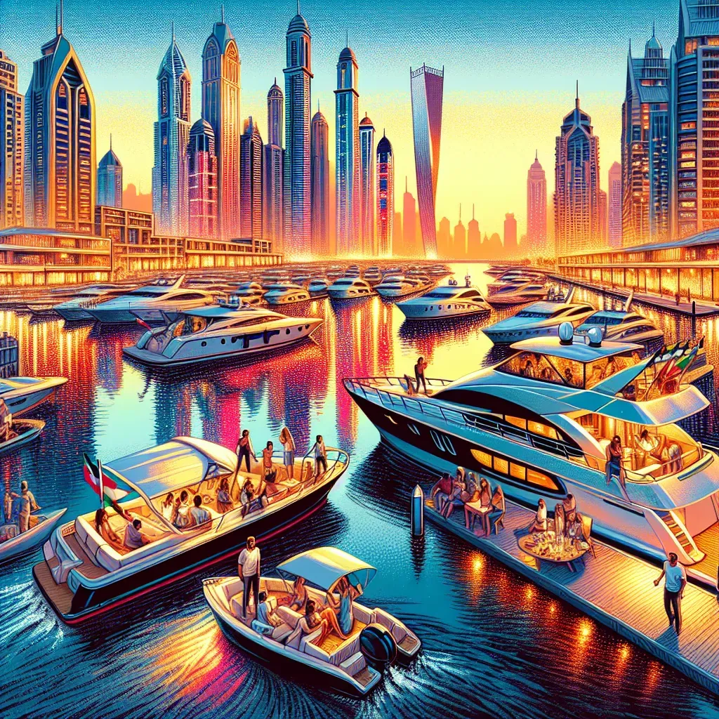 Dubai Marina Yacht Rental