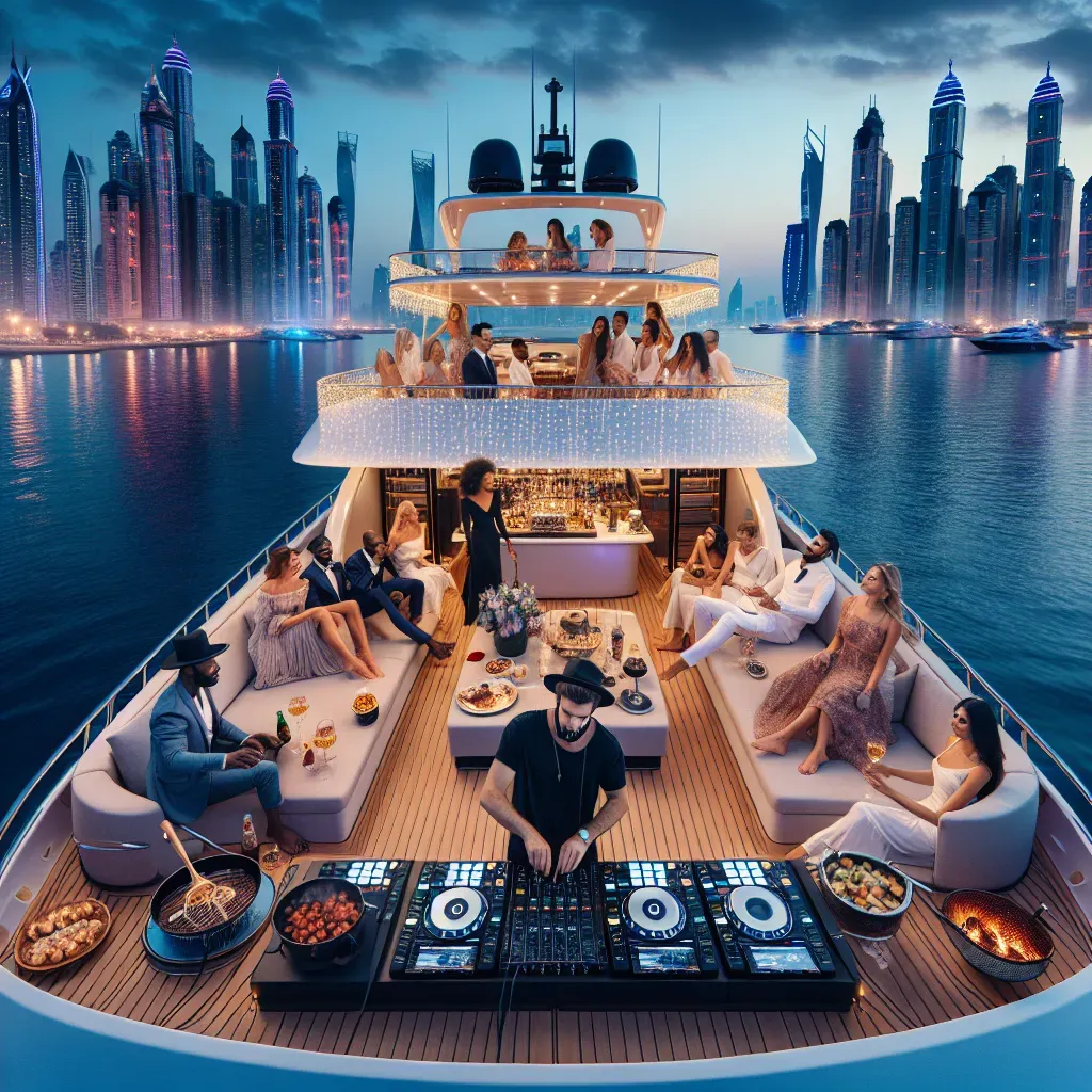 Ultimate Party Boat Experience in Dubai