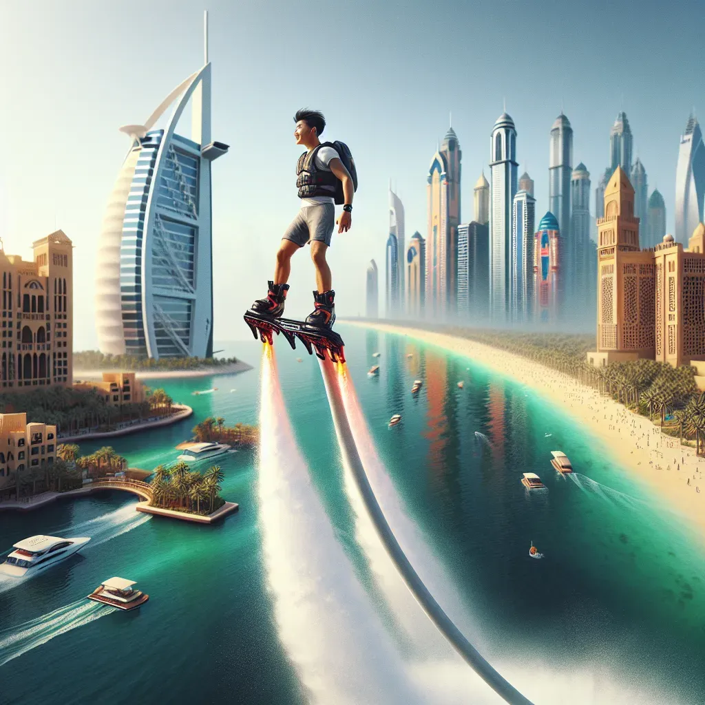 Flyboarding in Dubai: Experience the Adrenaline Adventure