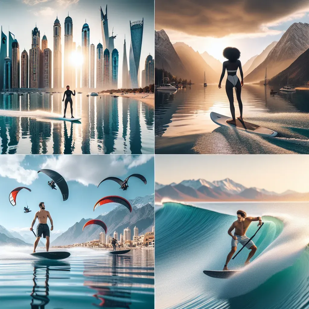 Electric Hydrofoil Board Adventure