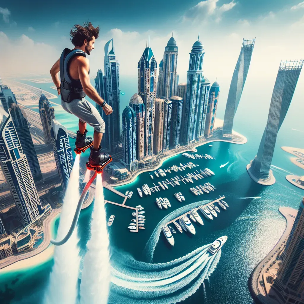 Flyboarding Dubai Marina: The Ultimate Adrenaline Rush