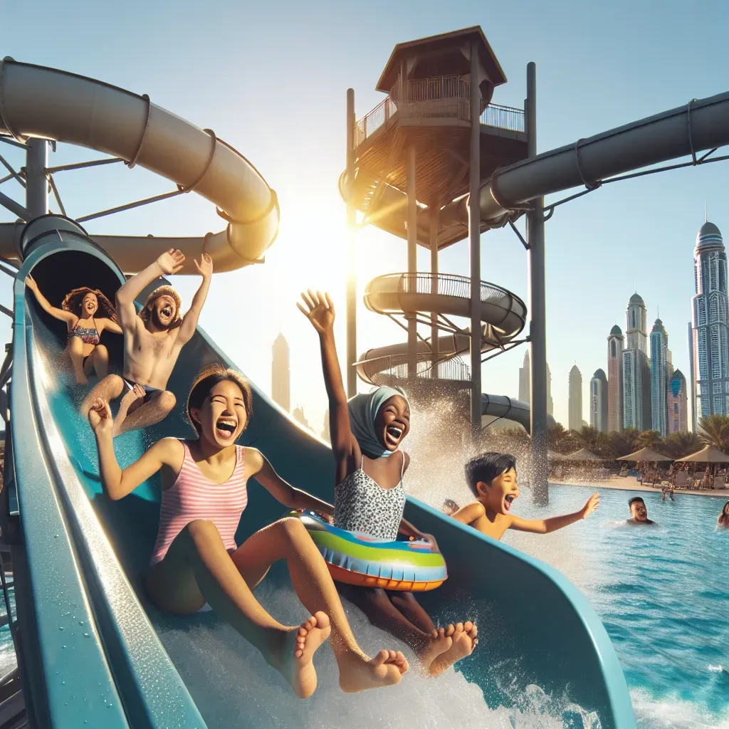 Aquafun Dubai: Splash, Slide, and Laugh at the Floating Park