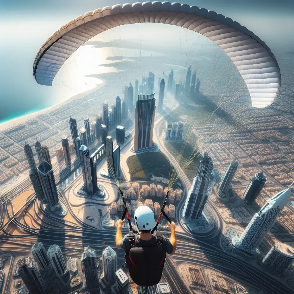 Paragliding Dubai: Thrill Over Iconic Skylines