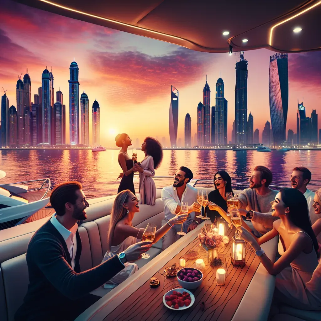Luxury Boat Party: Small Party Experience in Dubai
