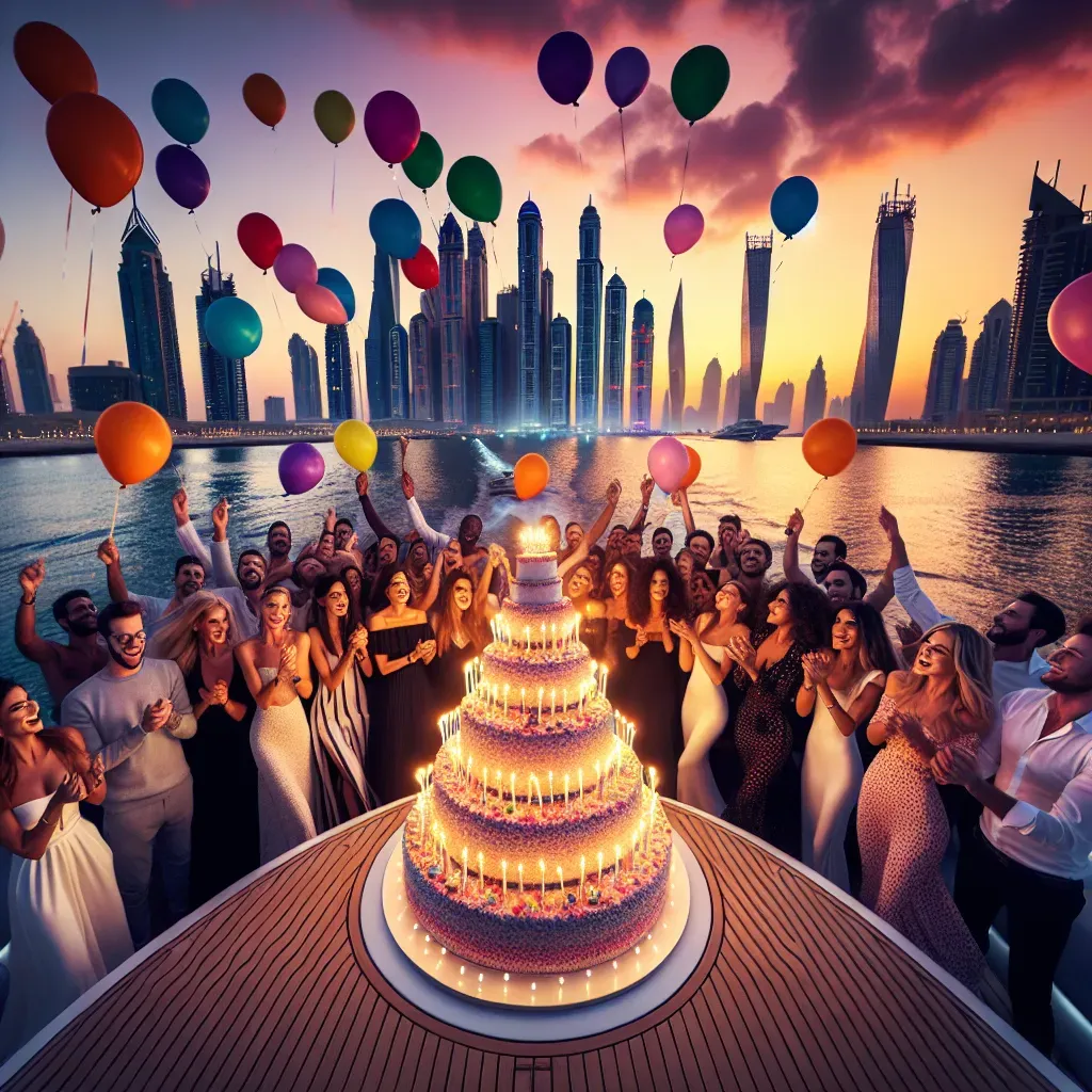 Yacht Rental for Birthday Party in Dubai: Unforgettable Celebration