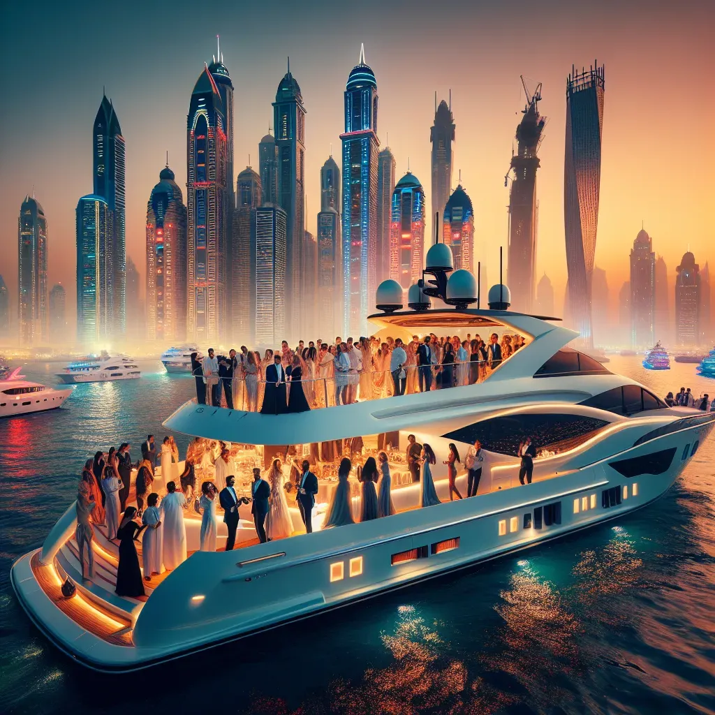Party Yacht Rental Dubai: Celebrate in Style on the Water
