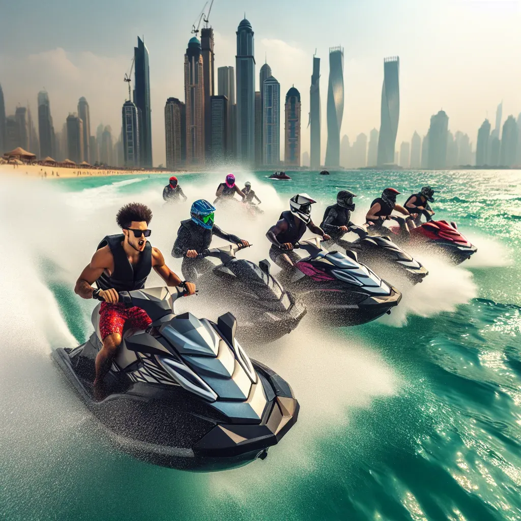 Ride in Dubai Jet Ski Rental: Unforgettable Adventure