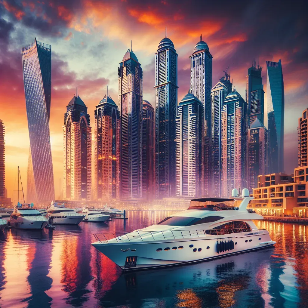 Yacht Rental Dubai Marina: Experience Luxury on Water