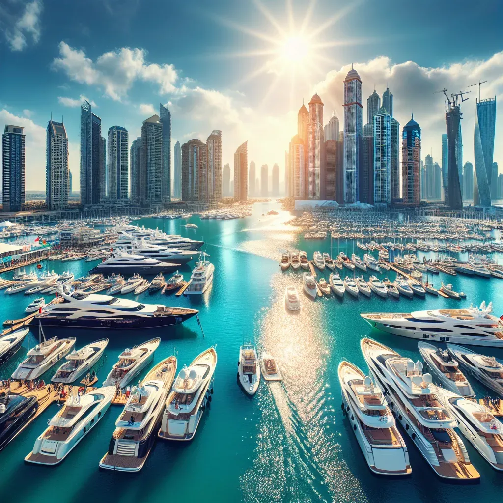 Dubai Boat Show Logo: Experience Maritime Luxury