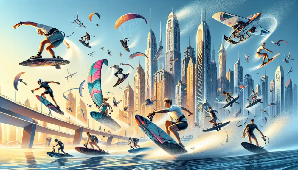 E Foil Experience: Gliding on Dubai's Waters