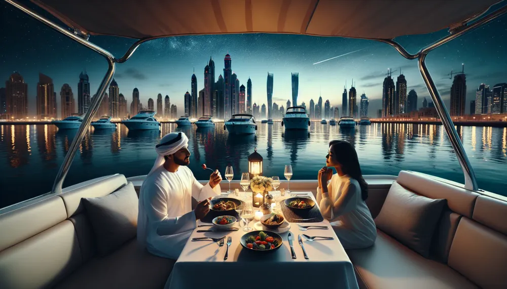 Unforgettable Private Cruise Dinner in Dubai