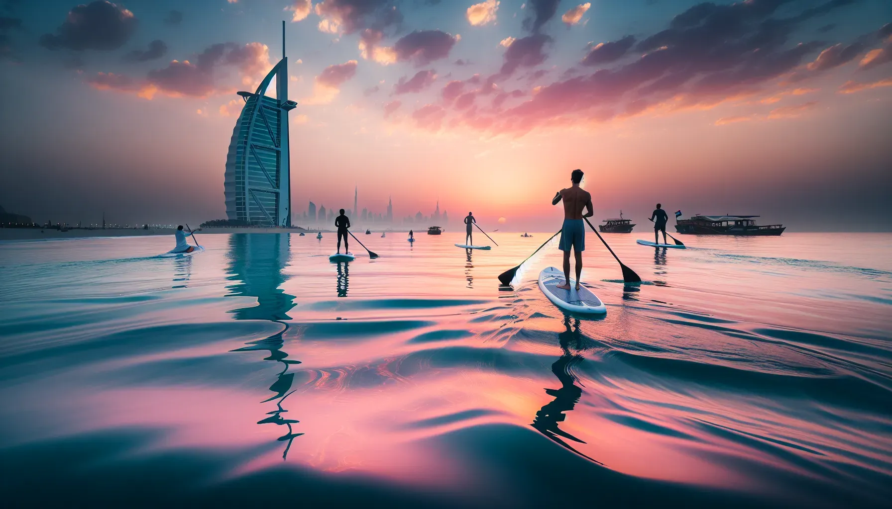 Paddle Boarding Dubai: Discover Kite Beach's Hidden Gem