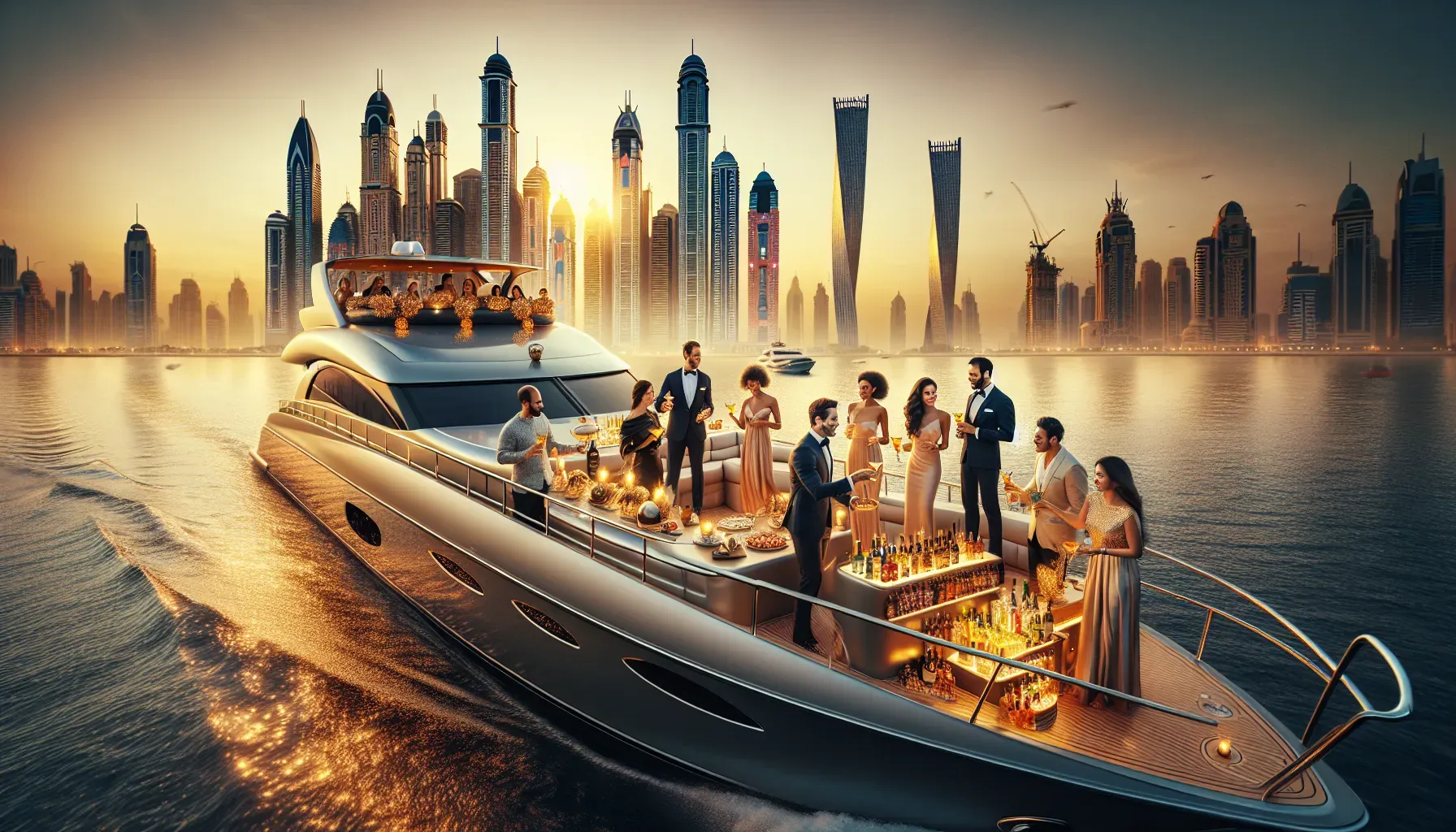 Luxury Boat Party: Small Party Experience in Dubai