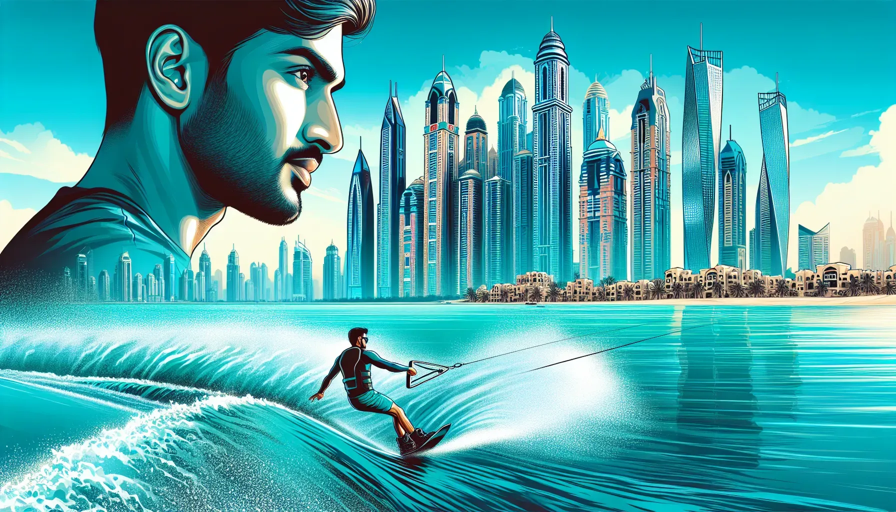 Wakesurfing Dubai: Ride the Waves with Stunning Views