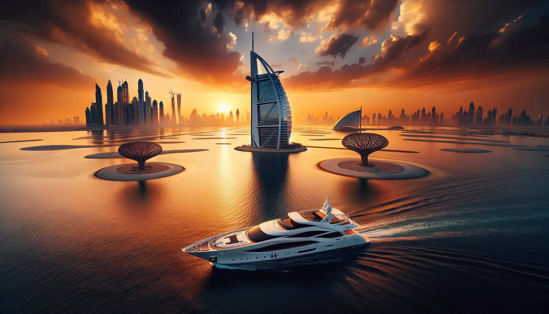 Explore Dubai’s Stunning Waters on a Yacht Ride