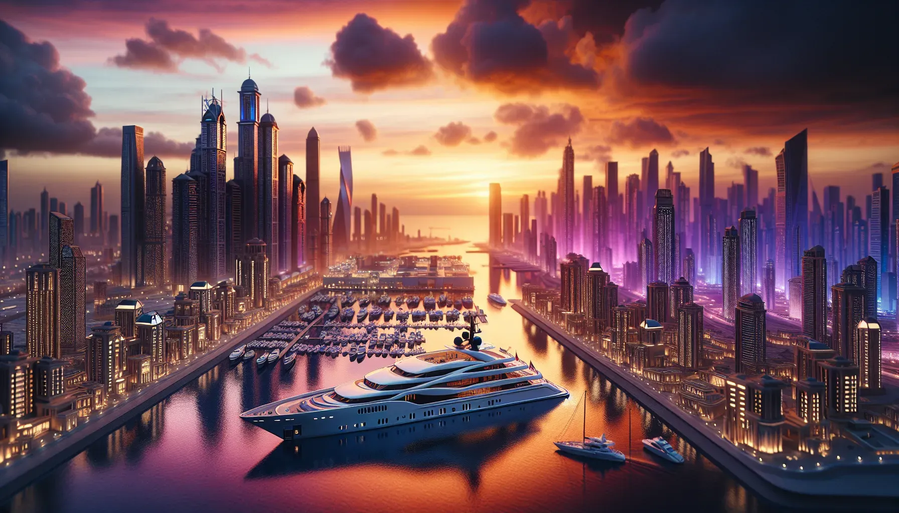 Explore Dubai Marina with Luxury Yacht Rentals