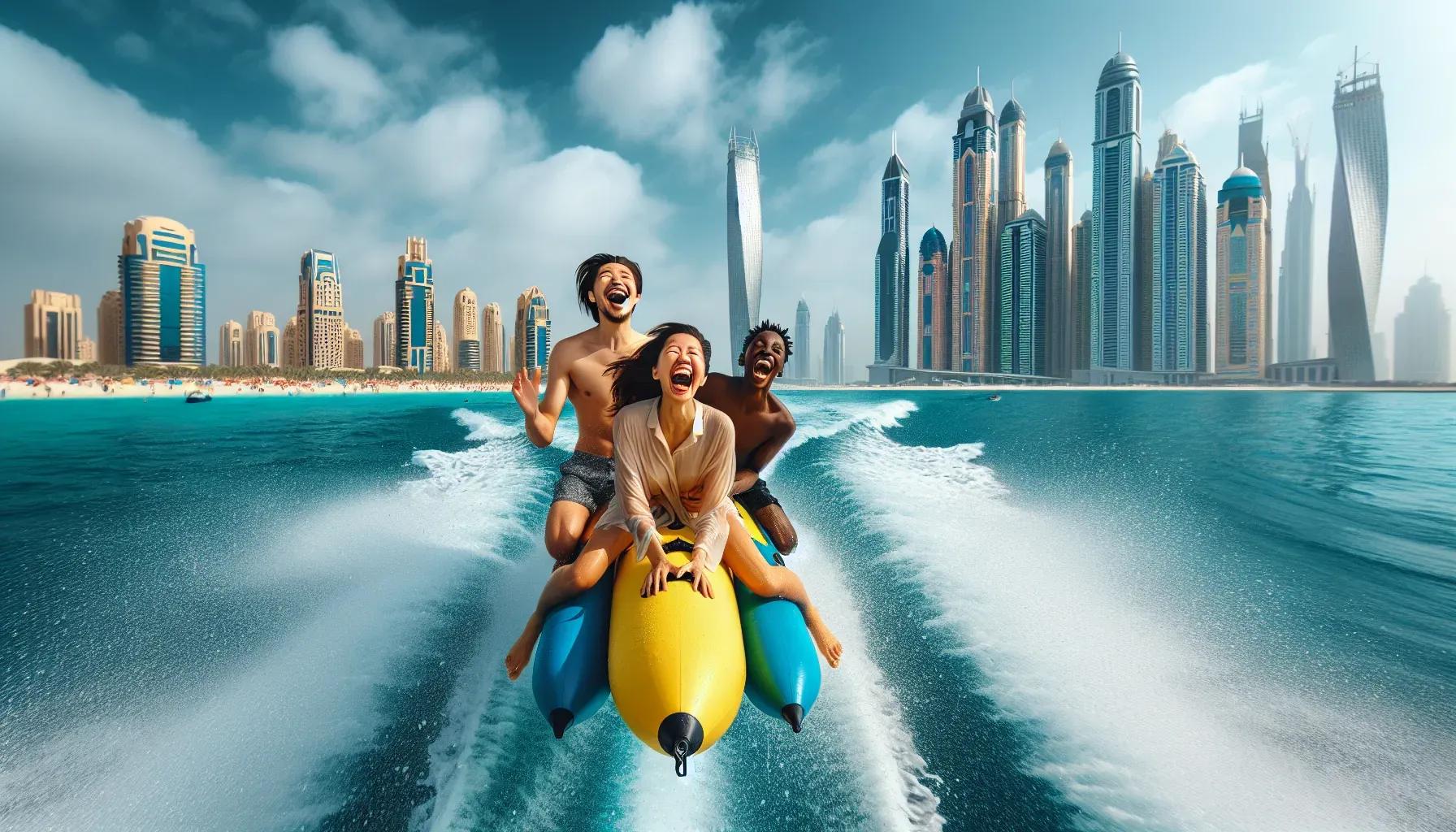 Experience the Excitement of Banana Ride in Dubai