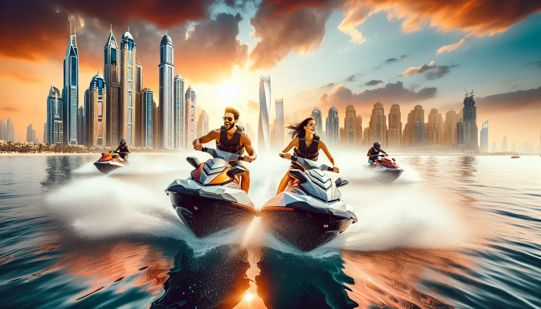Explore Jet Ski Adventures at Dubai's Palm Jumeirah