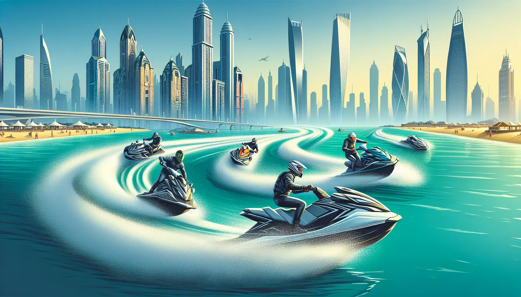 Experience the Thrill of JBR Beach Jet Ski Rides