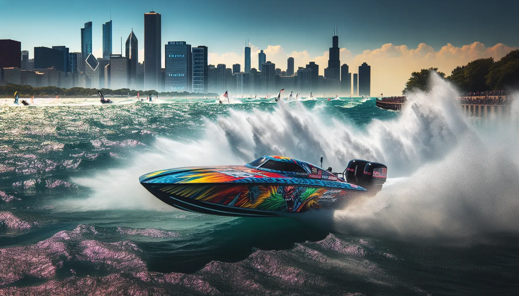 Experience the Thrill of the Navy Pier Speedboat