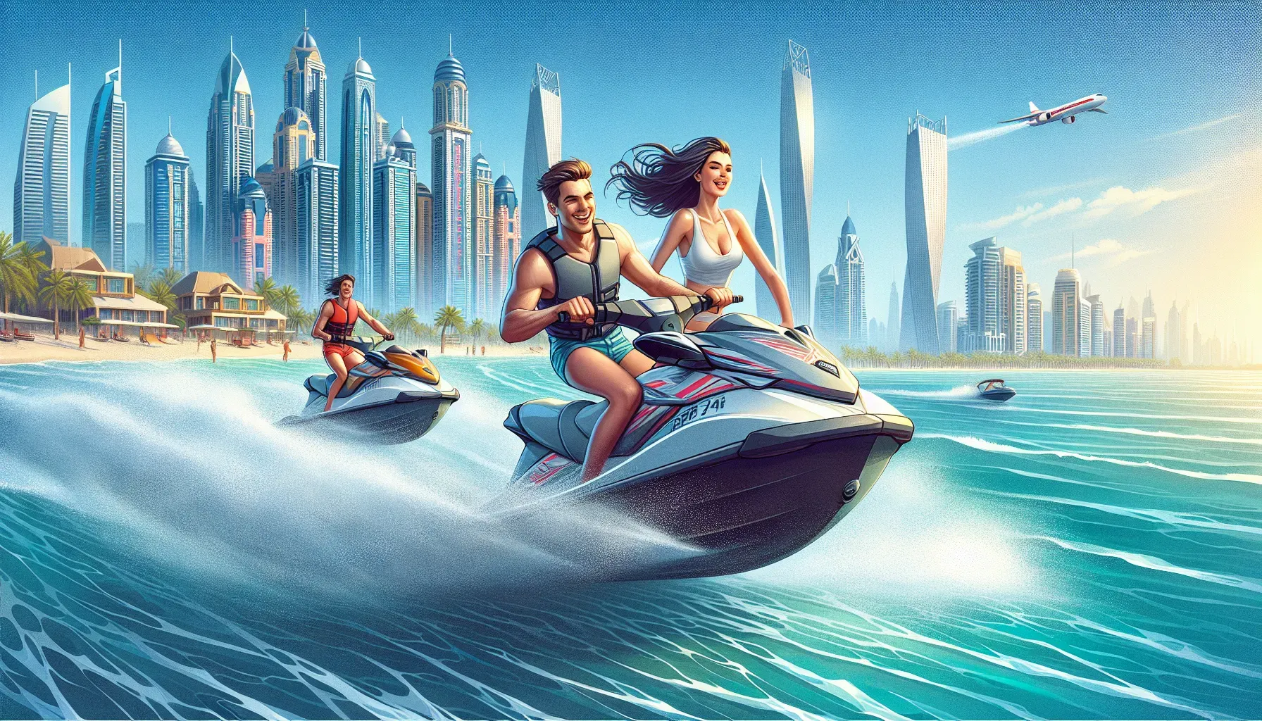 Experience Jet Skiing at Jumeirah Beach Residence