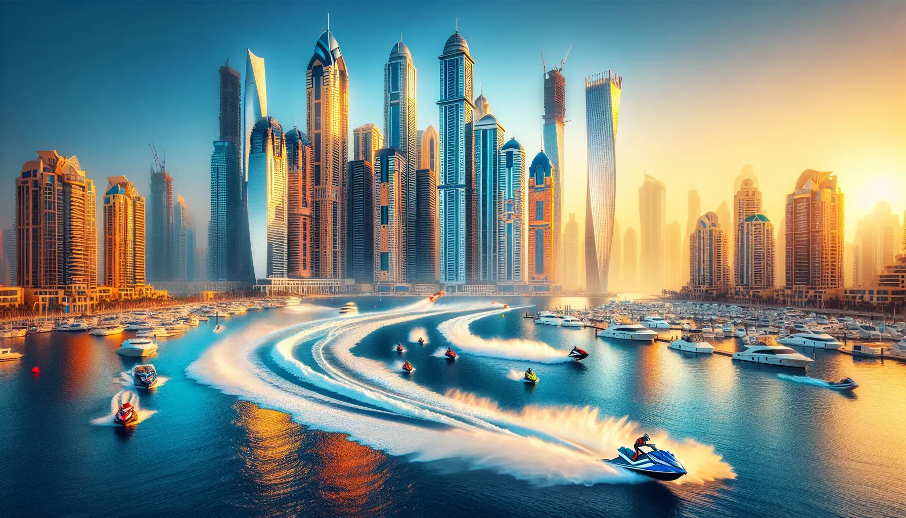 Thrilling Adventures Await at Dubai Marina Jet Ski Rental