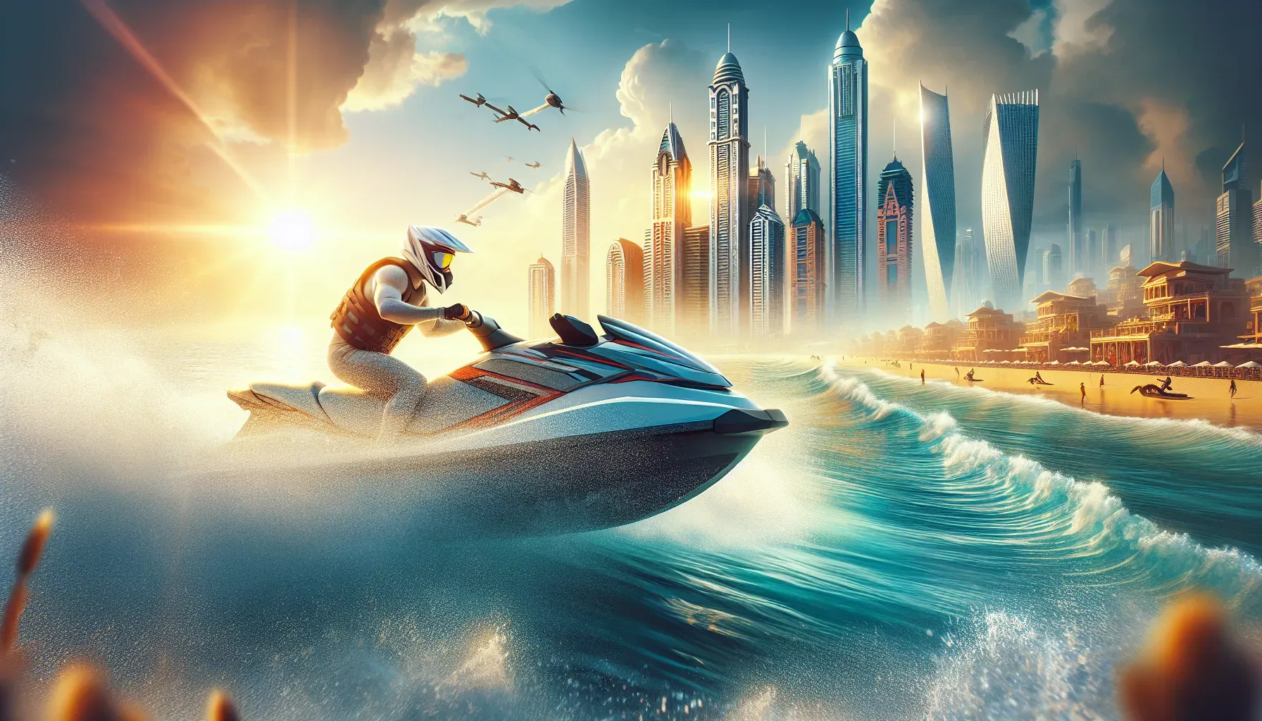 Experience the Thrill of Jumeirah Beach Jet Skiing
