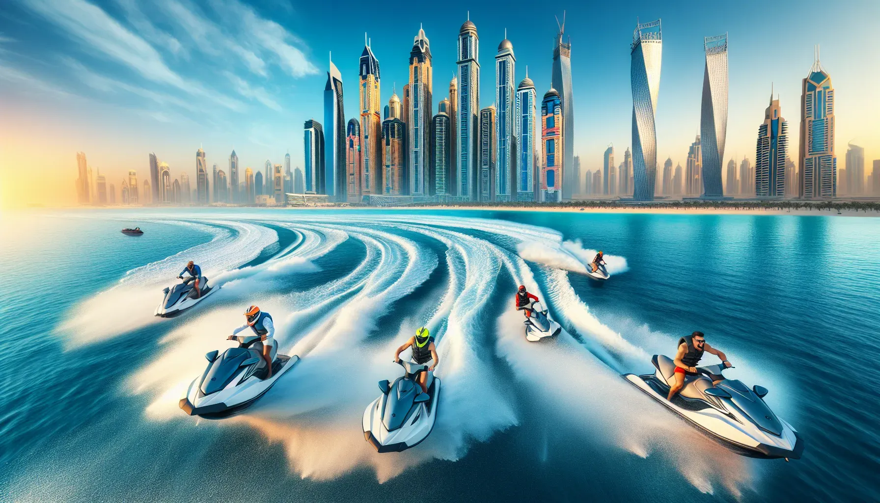 Experience the Thrill of Jet Skiing in Dubai