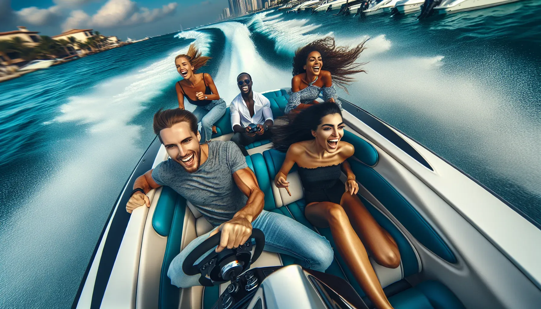 Unleash Adventure with a Speed Boat Ride