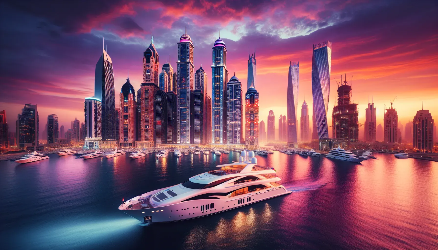 Experience Luxury Yacht Rentals in Dubai