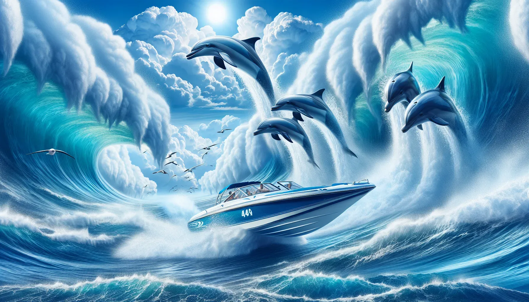 Experience Thrills with Screamer Speedboat & Dolphin Watch