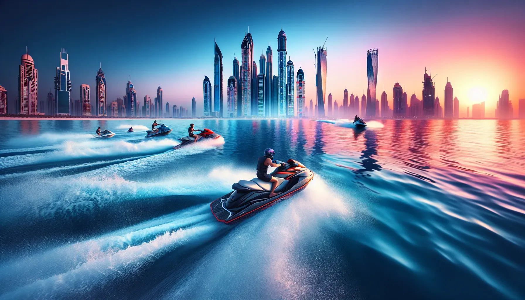 Experience the Thrill of Jet Skiing in Dubai