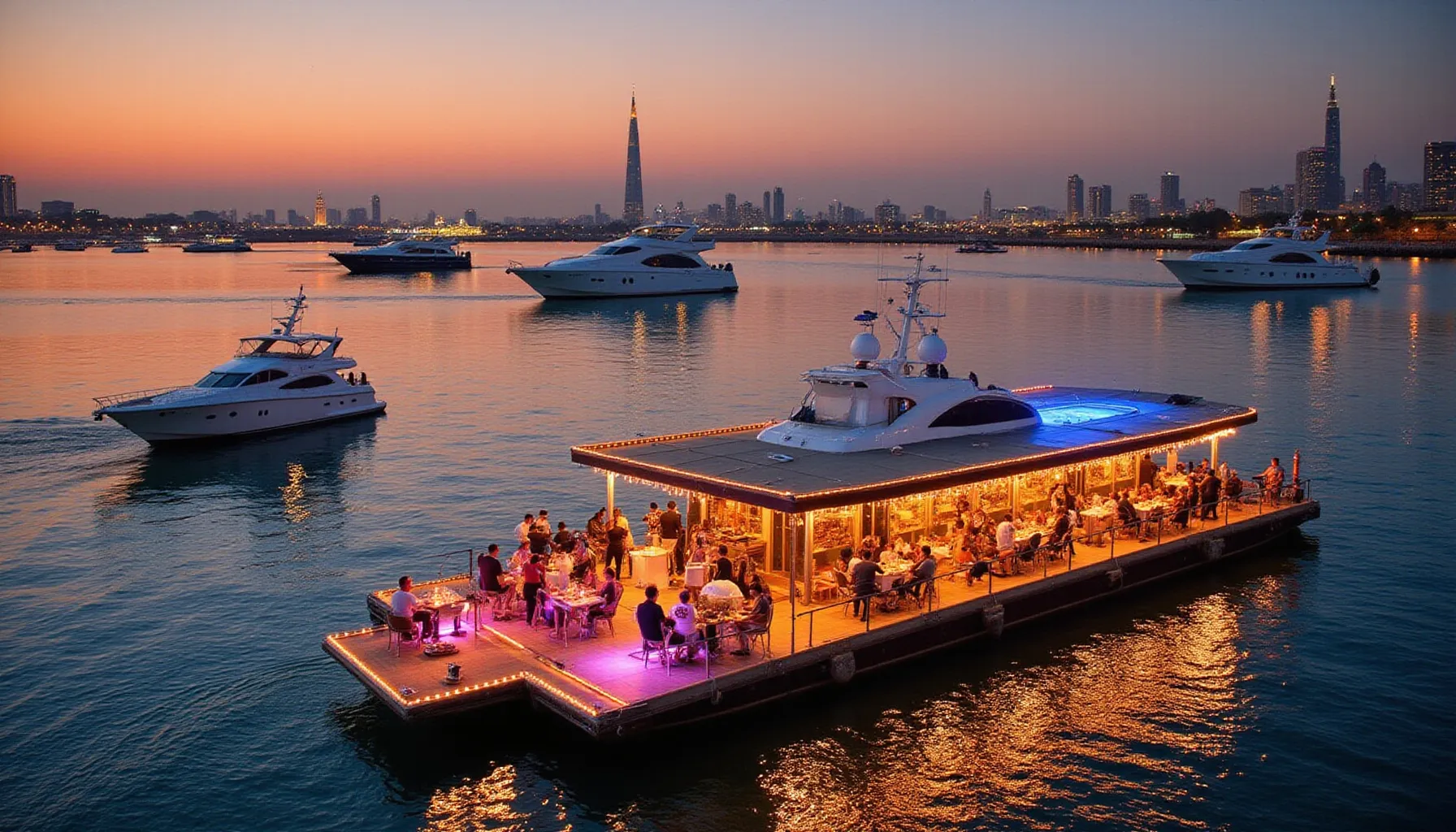 Dubai Creek Boat Parties: Luxury Yachts & Barrels