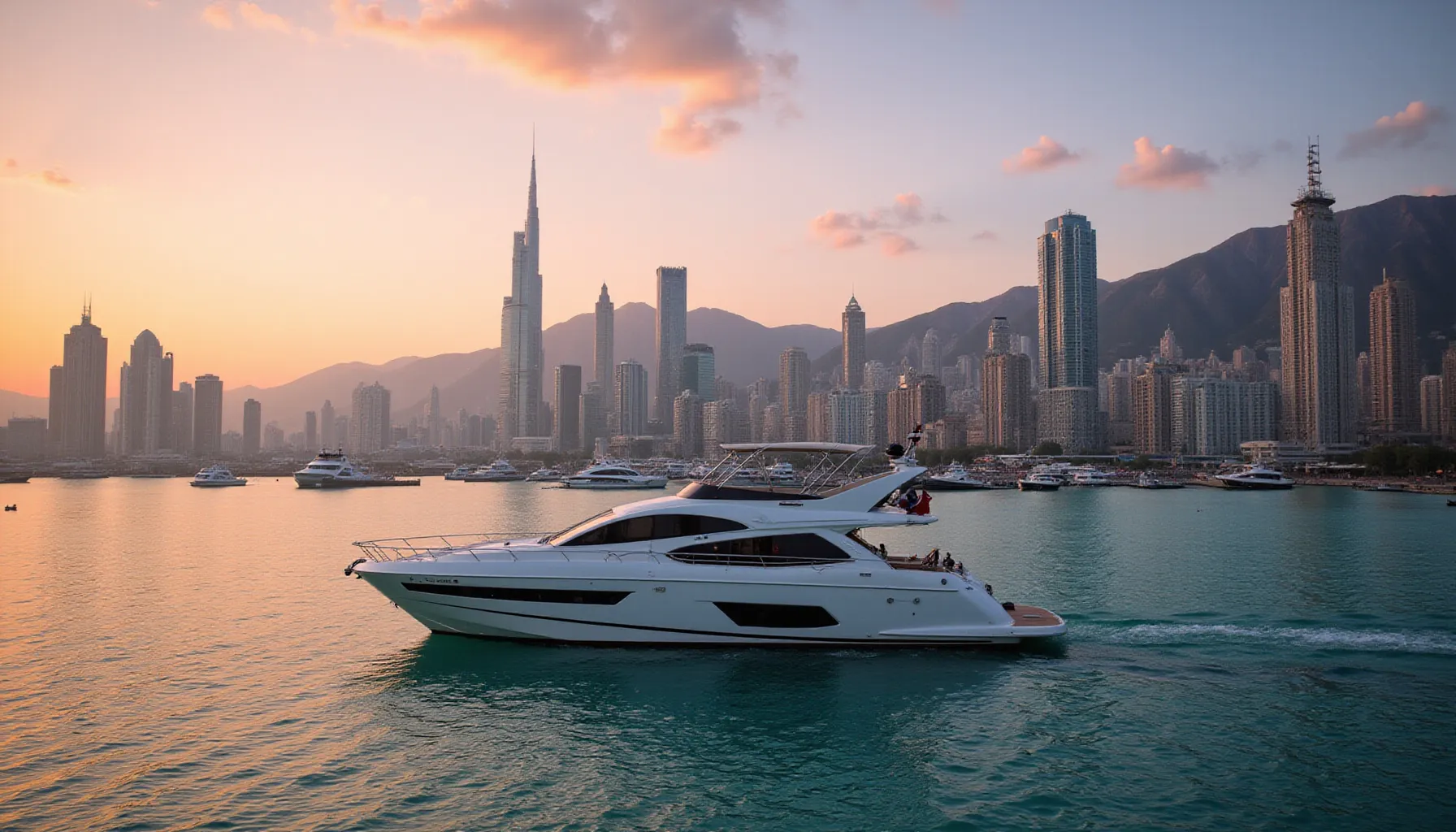 Dubai Marina Luxury Yacht Tours: Sunset Cruises & Events