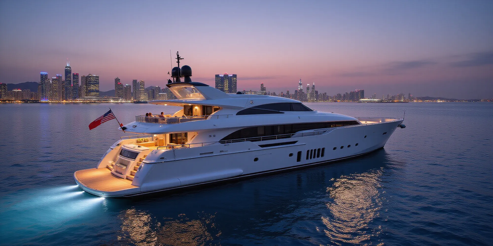 Dubai Superyacht Charter: Luxury, Privacy & Sunset Cruises