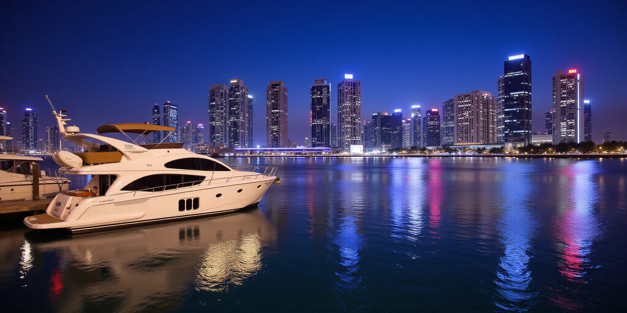 Luxury Private Boat Dinner in Dubai – Sunset Yacht Cruise