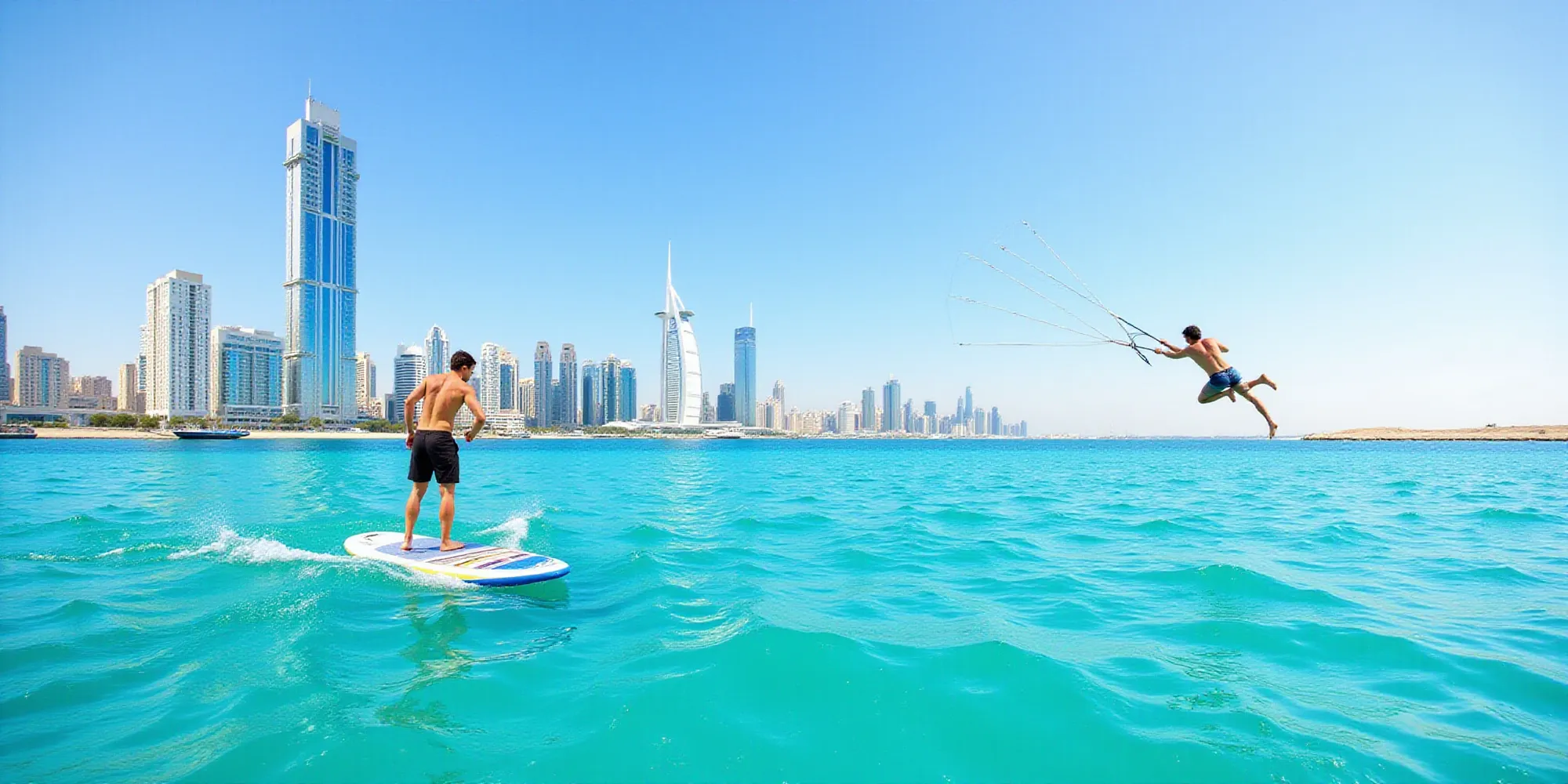 Dubai SUP & Flyboarding: Best Water Sports Operators